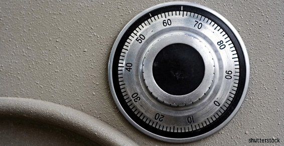 Coffre-fort installation