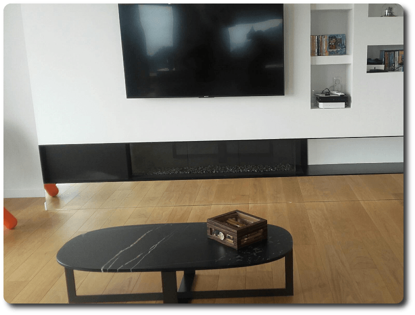 Miroir collé