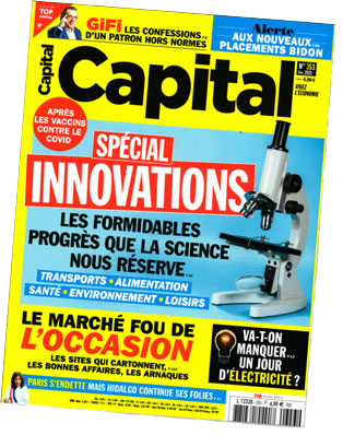 Vers l'article de journal Journal Capital.