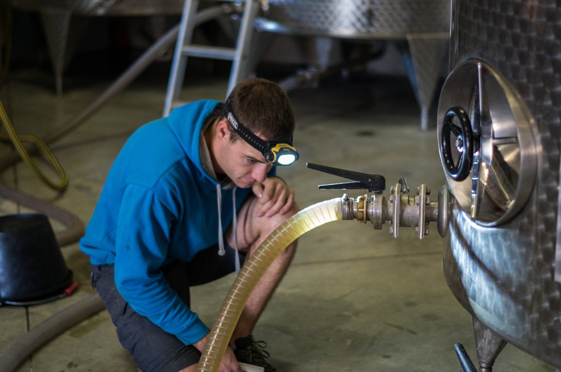 avant le travail de cave !