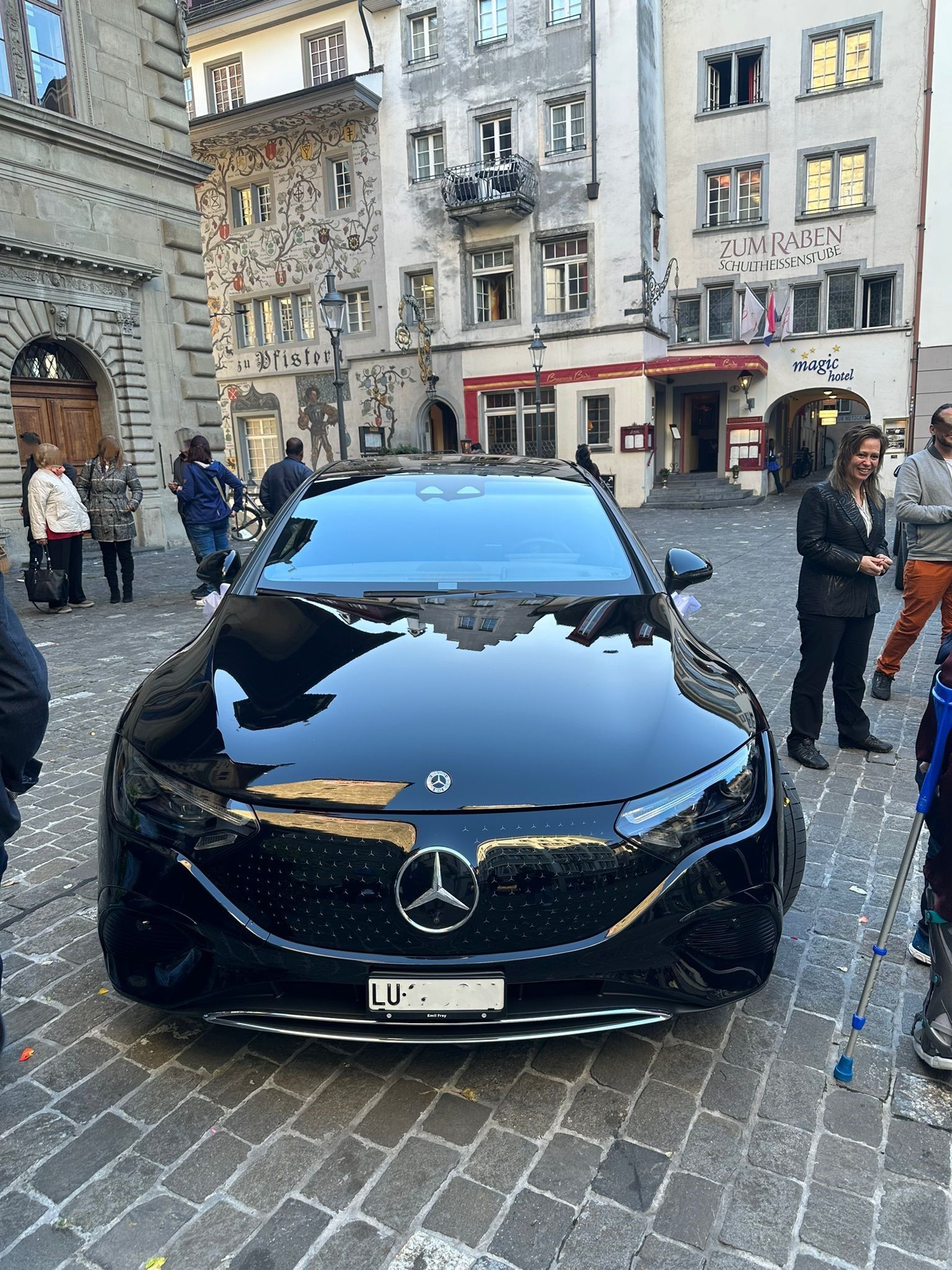 Mercedes EQE Hochzeit