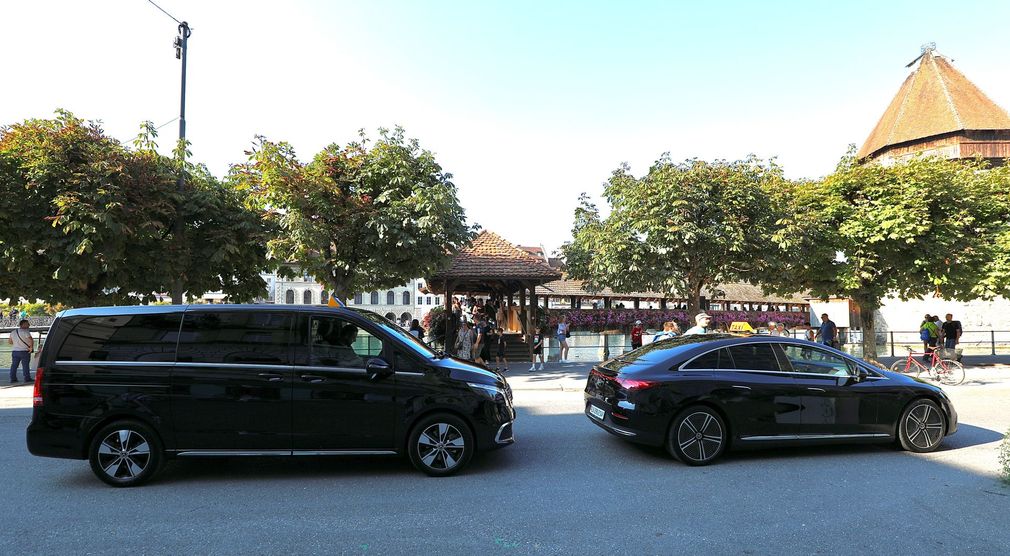 Fahrzeuge vom Eco Fahrdienst Luzern