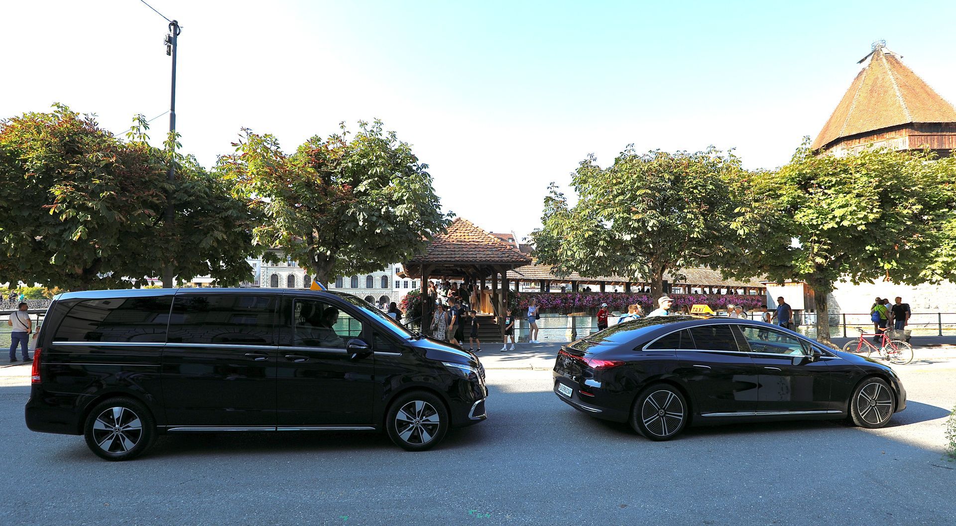 Fahrzeuge vom Eco Fahrdienst Luzern