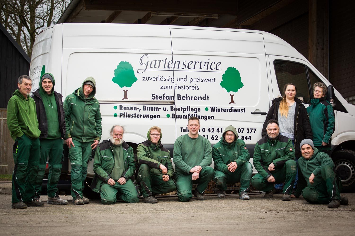 Gartenservice-Team