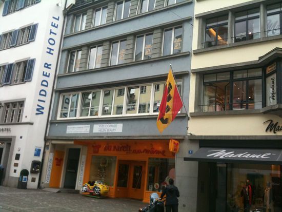 Eingang - Tanzschule Sonja in Zürich
