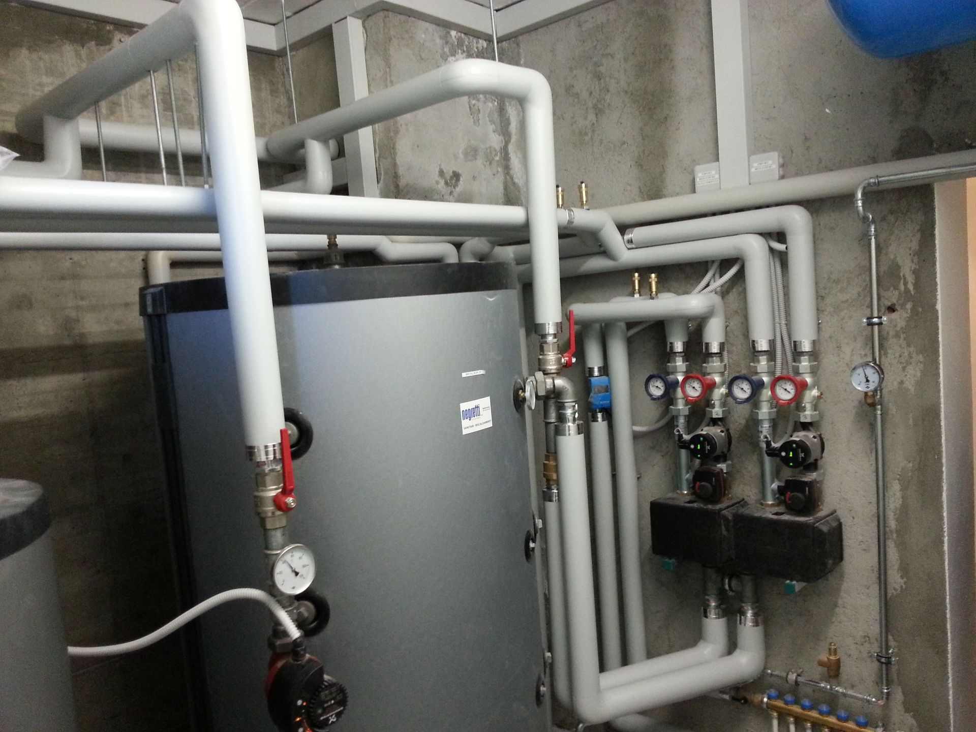 Caldaia impianti sanitari