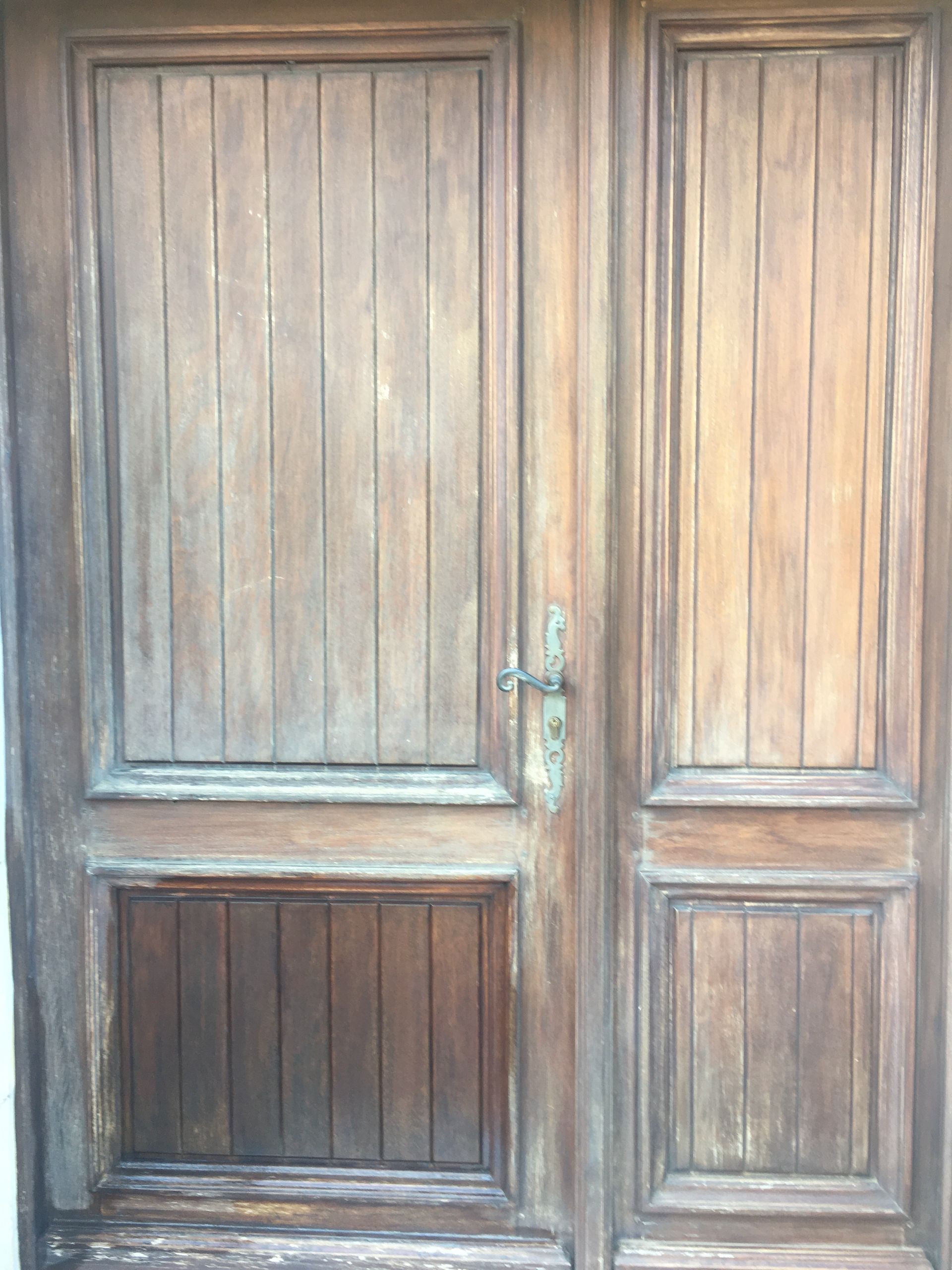 Nettoyage porte avant