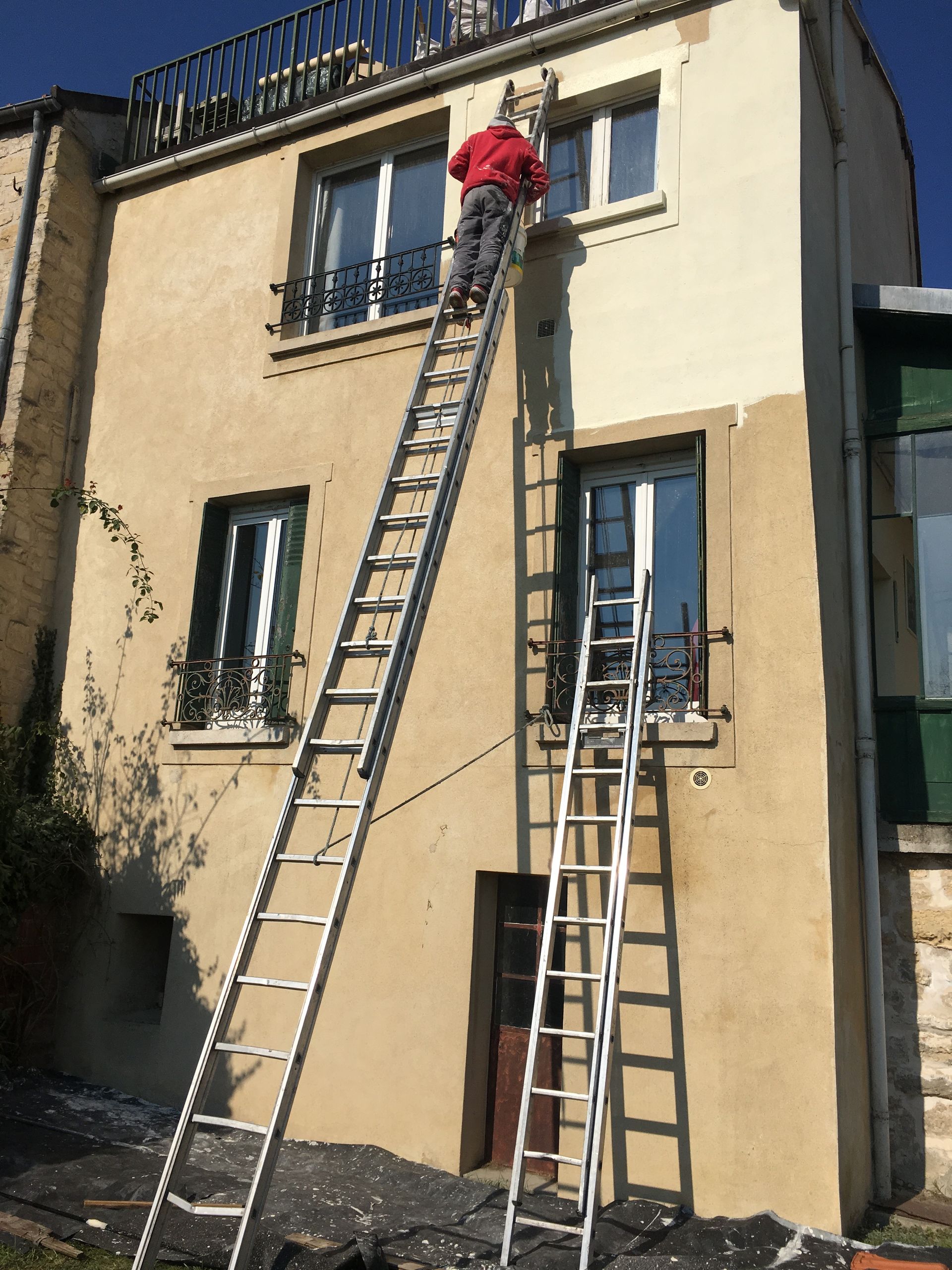 Nettoyage façad een hauteur