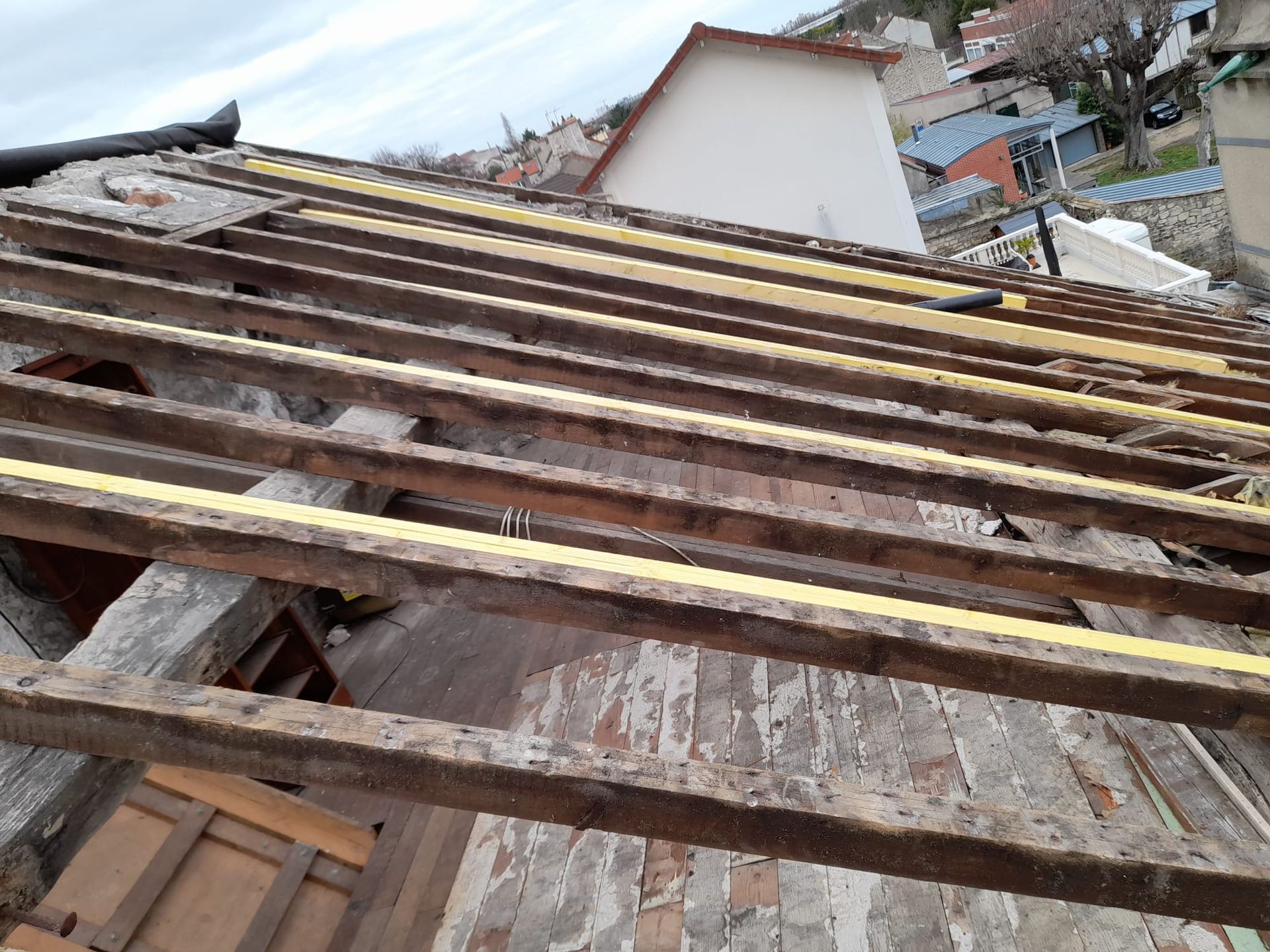 Rénovation de charpente