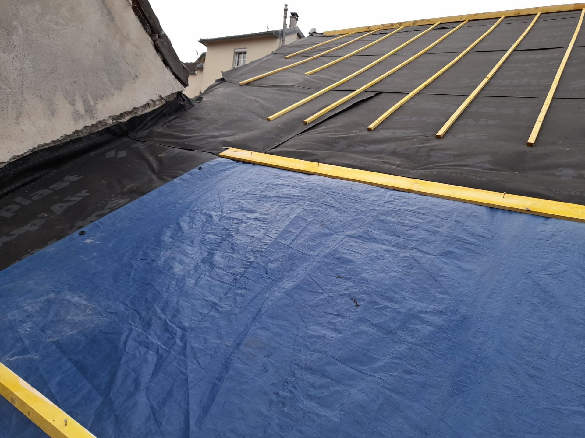 Isolation sous toiture