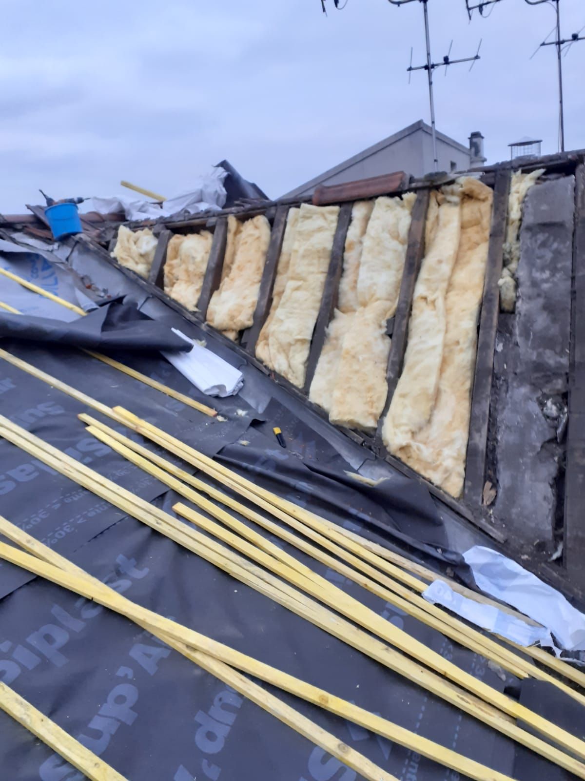 Travaux de charpente