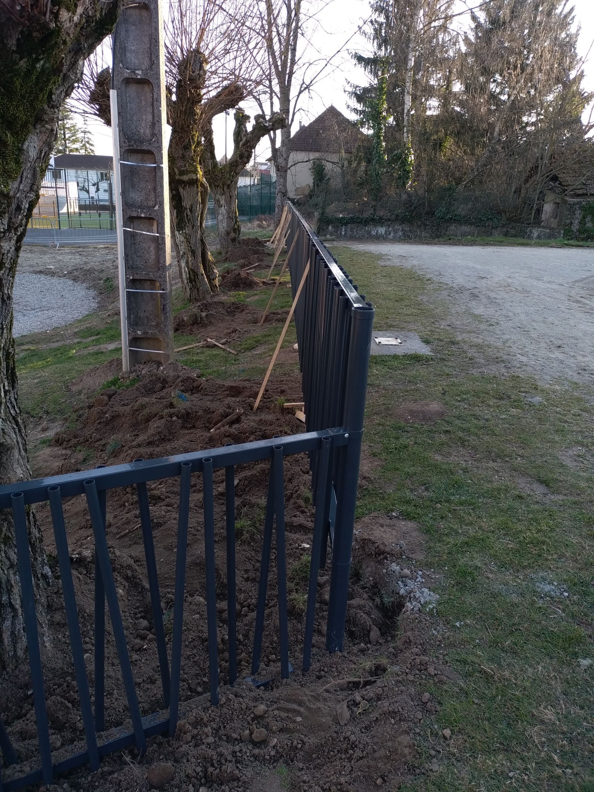 Installation de grille