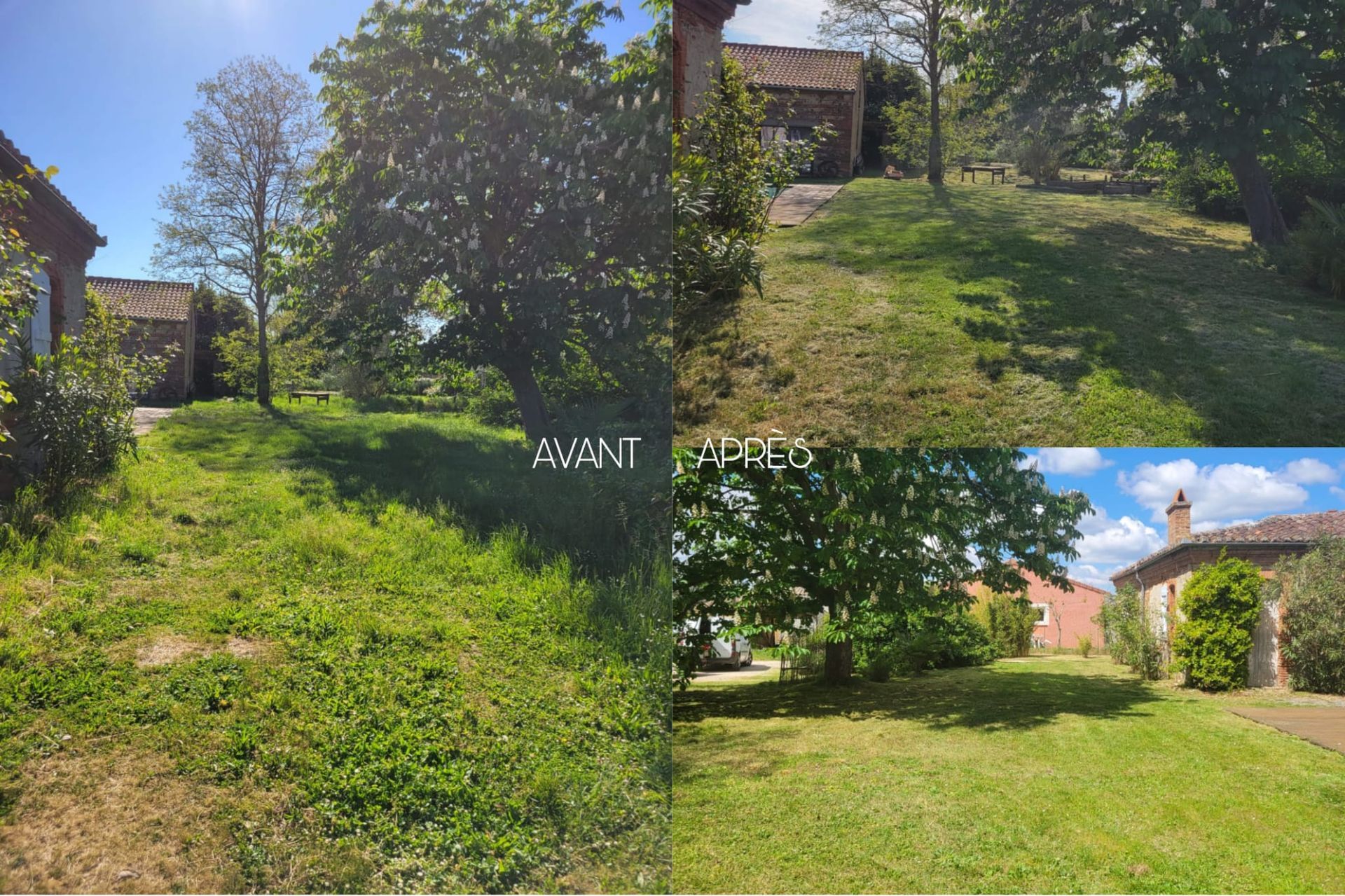 Entretien de jardin.