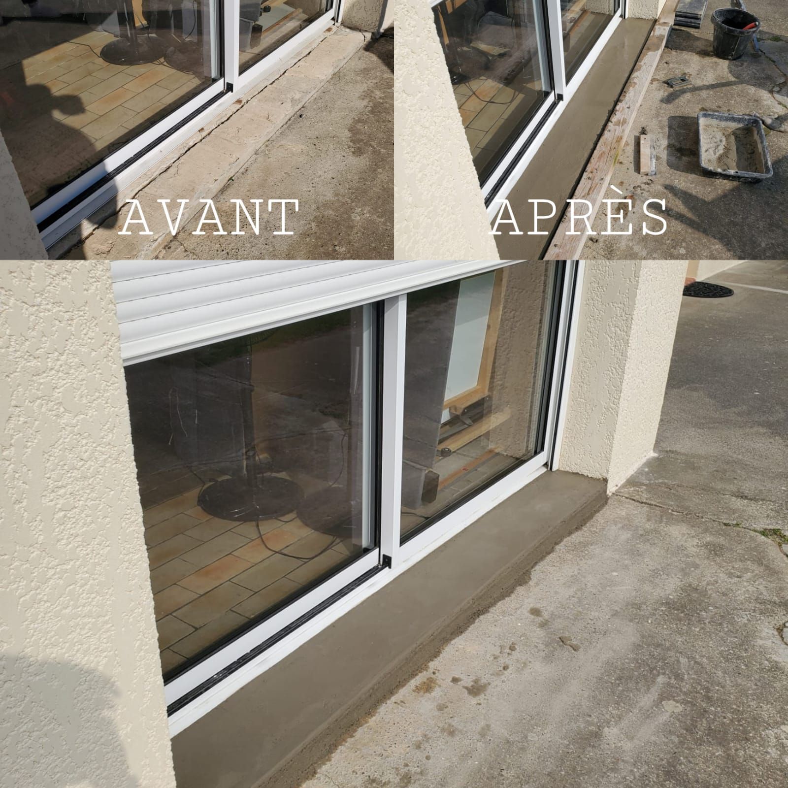 Travaux de maçonnerie.