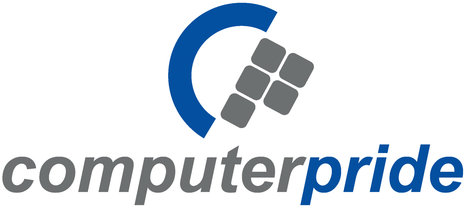 A logo of Rhine Elevator's prominent client called Computer Pride
