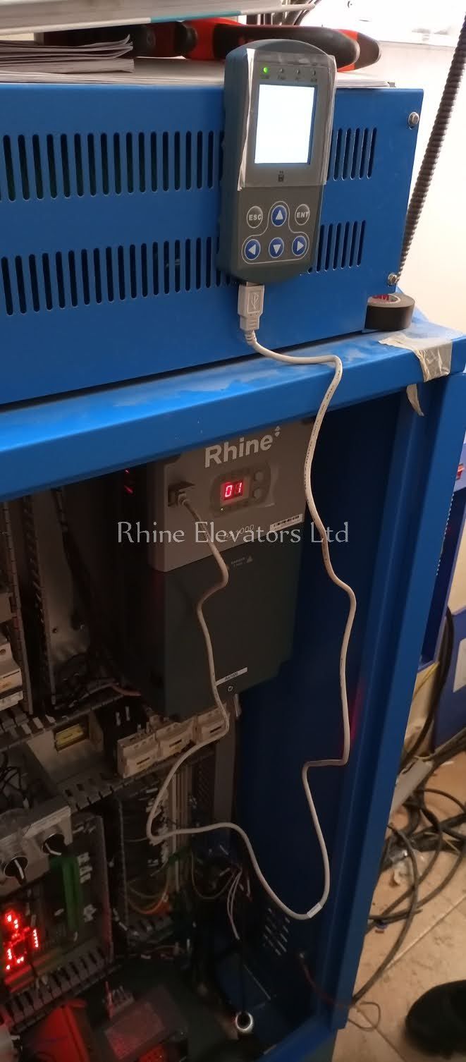 A picture Rhine Elevator equipment use for building elevators