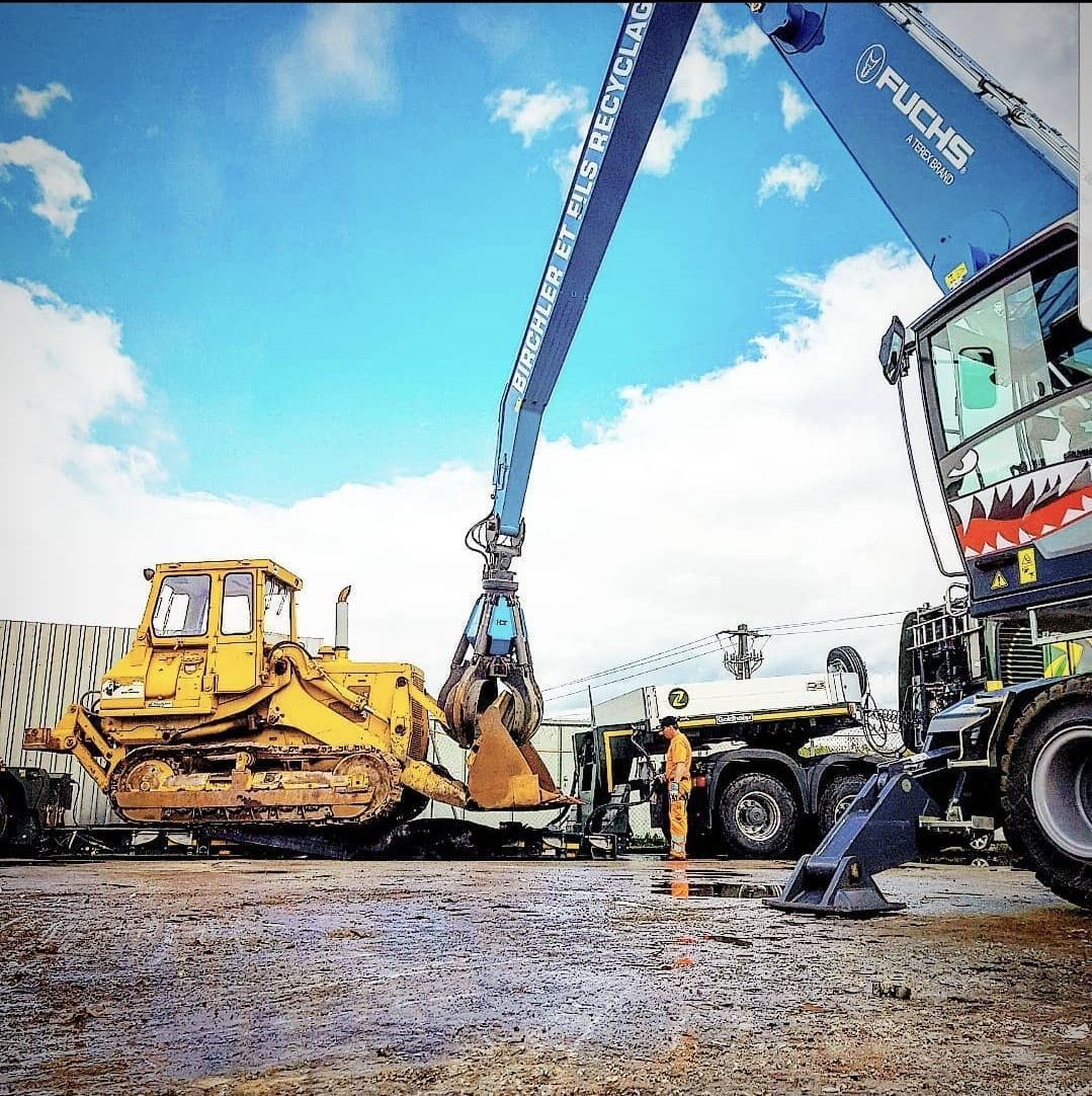 matériel professionnel de débarras /récupération de ferrailles - Birchler & Fils Recyclage