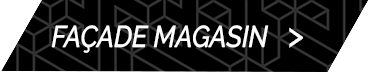 Texte blanc indiquant « FAÇADE MAGASIN » suivi d'une flèche pointant vers la droite sur un fond noir avec un motif de lignes géométriques.