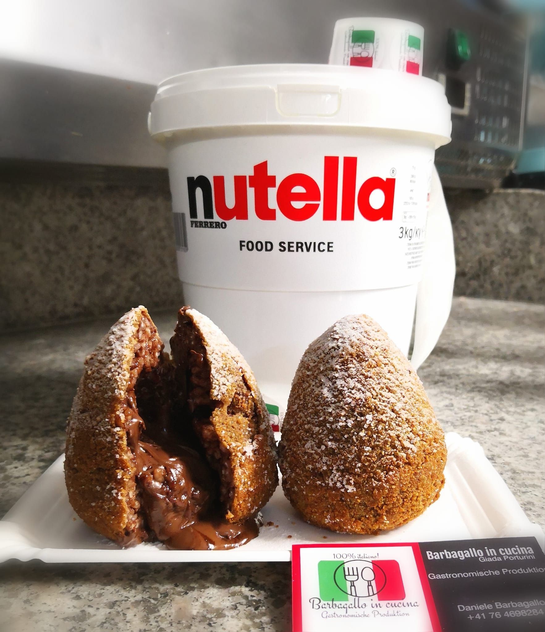 arancini di Nutella - Barbagallo in Cucina GmbH