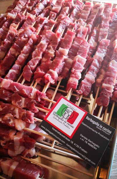 arrosticini freschi - Barbagallo in Cucina GmbH