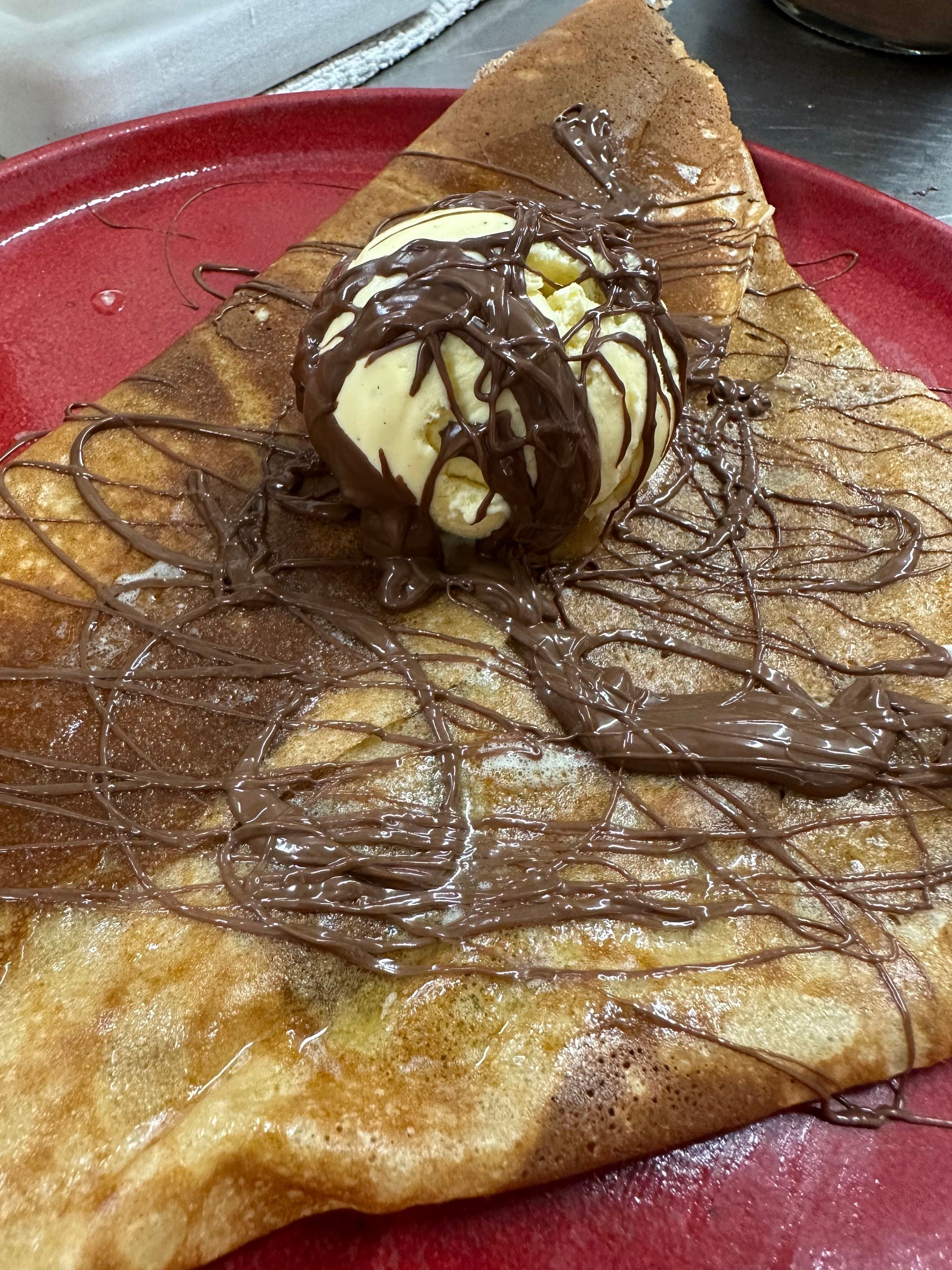 crêpe chccolat creperie concarneau