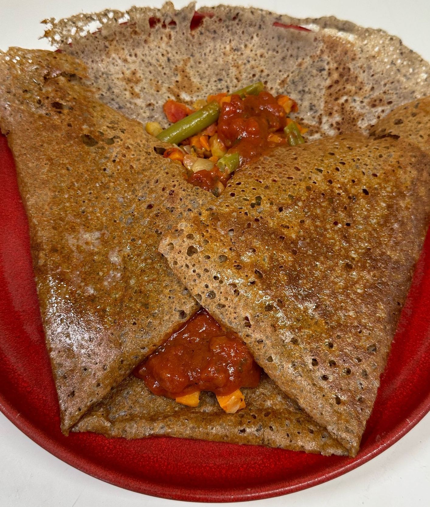 crêpe végétarienne