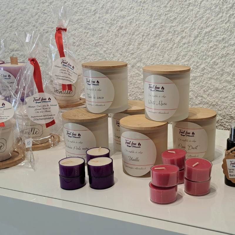 bougies artisanales