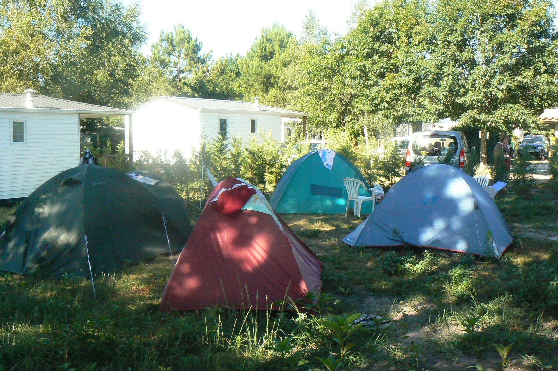 Emplacement pour tentes