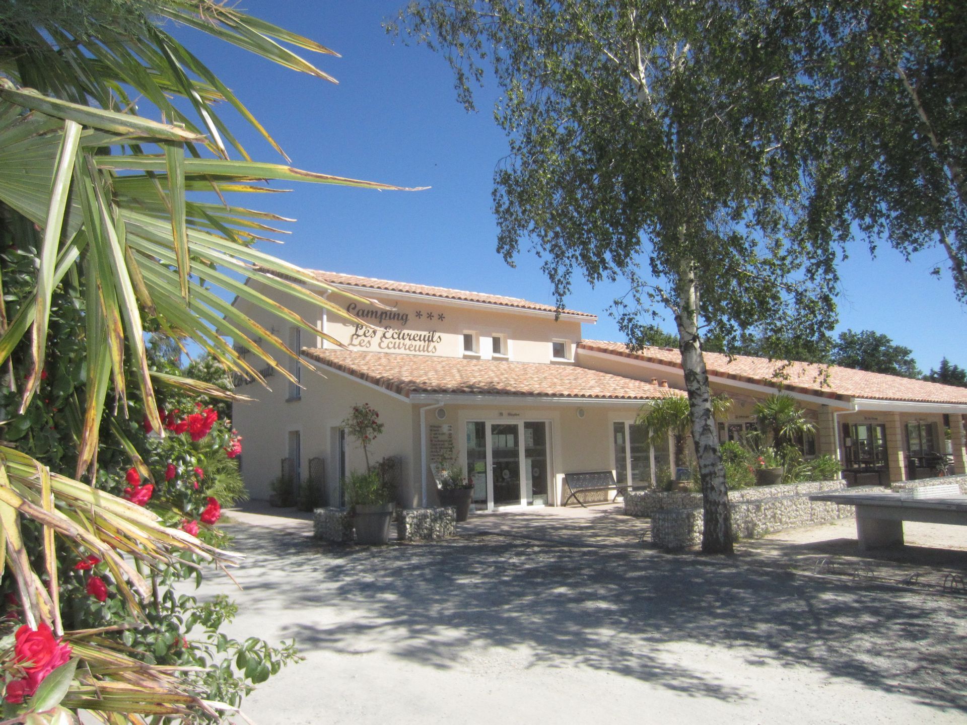 Réception du camping