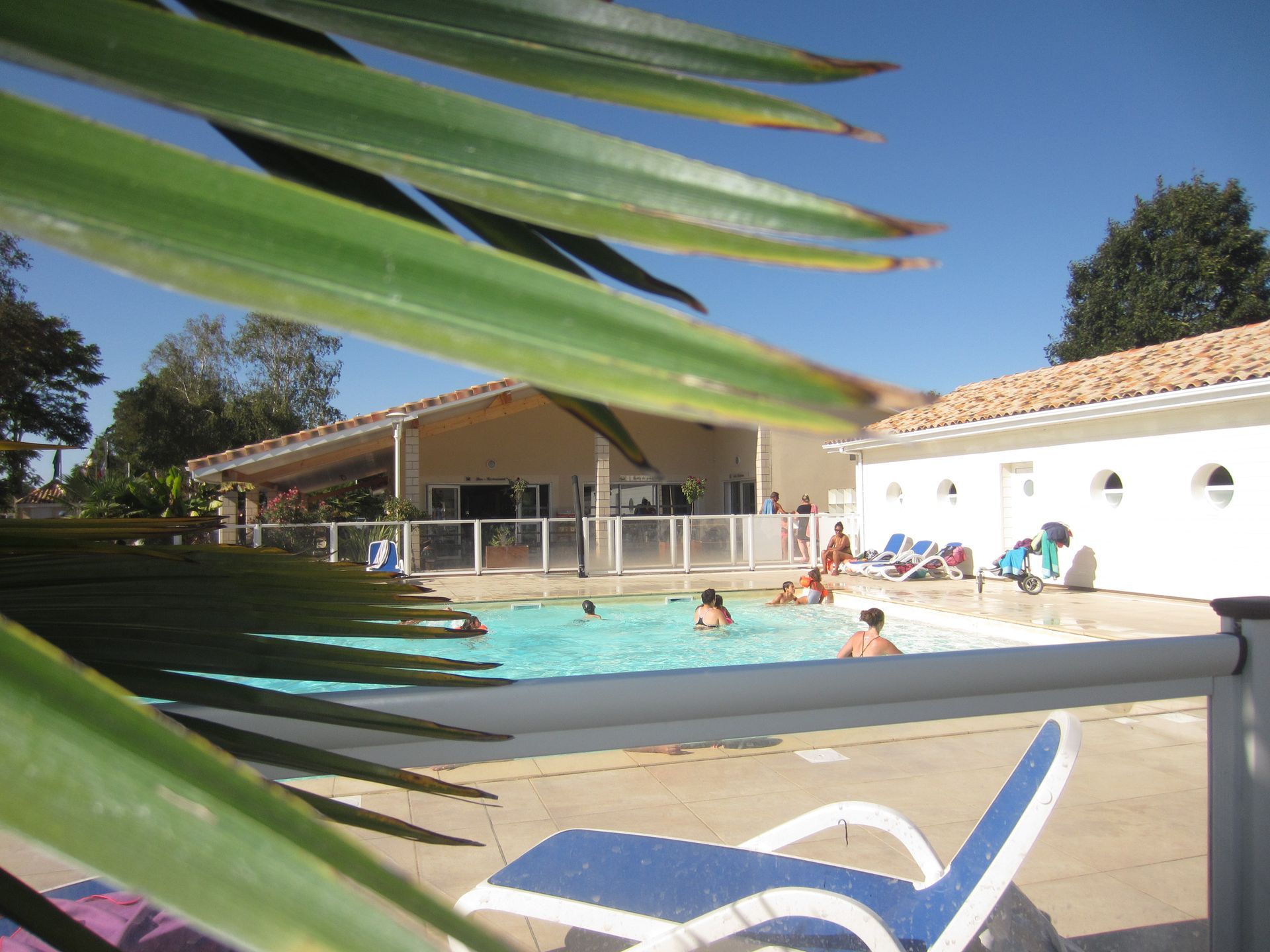 Piscine extérieure ouverte juillet et août
