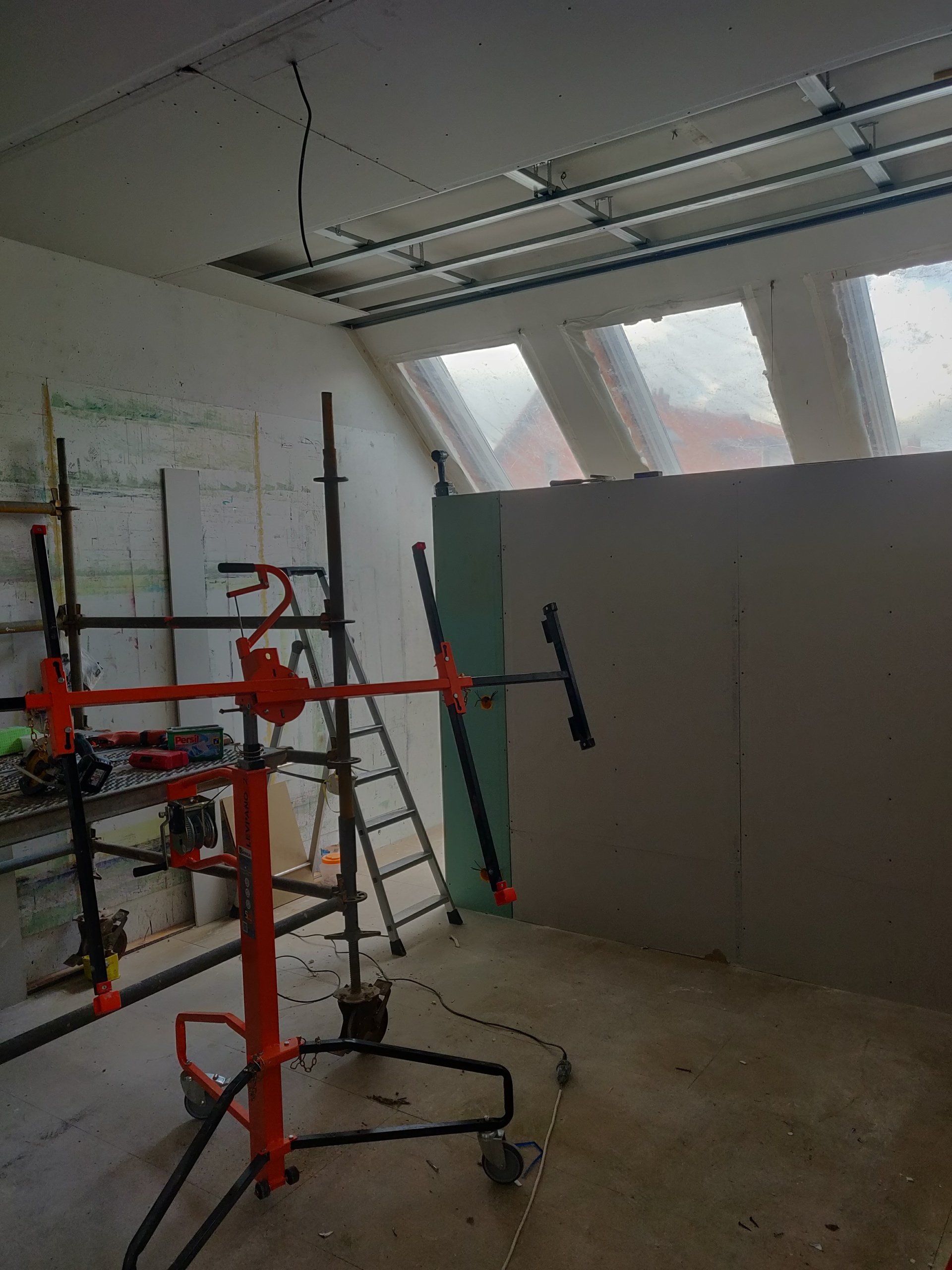 Bepleistering aanbrengen badkamer