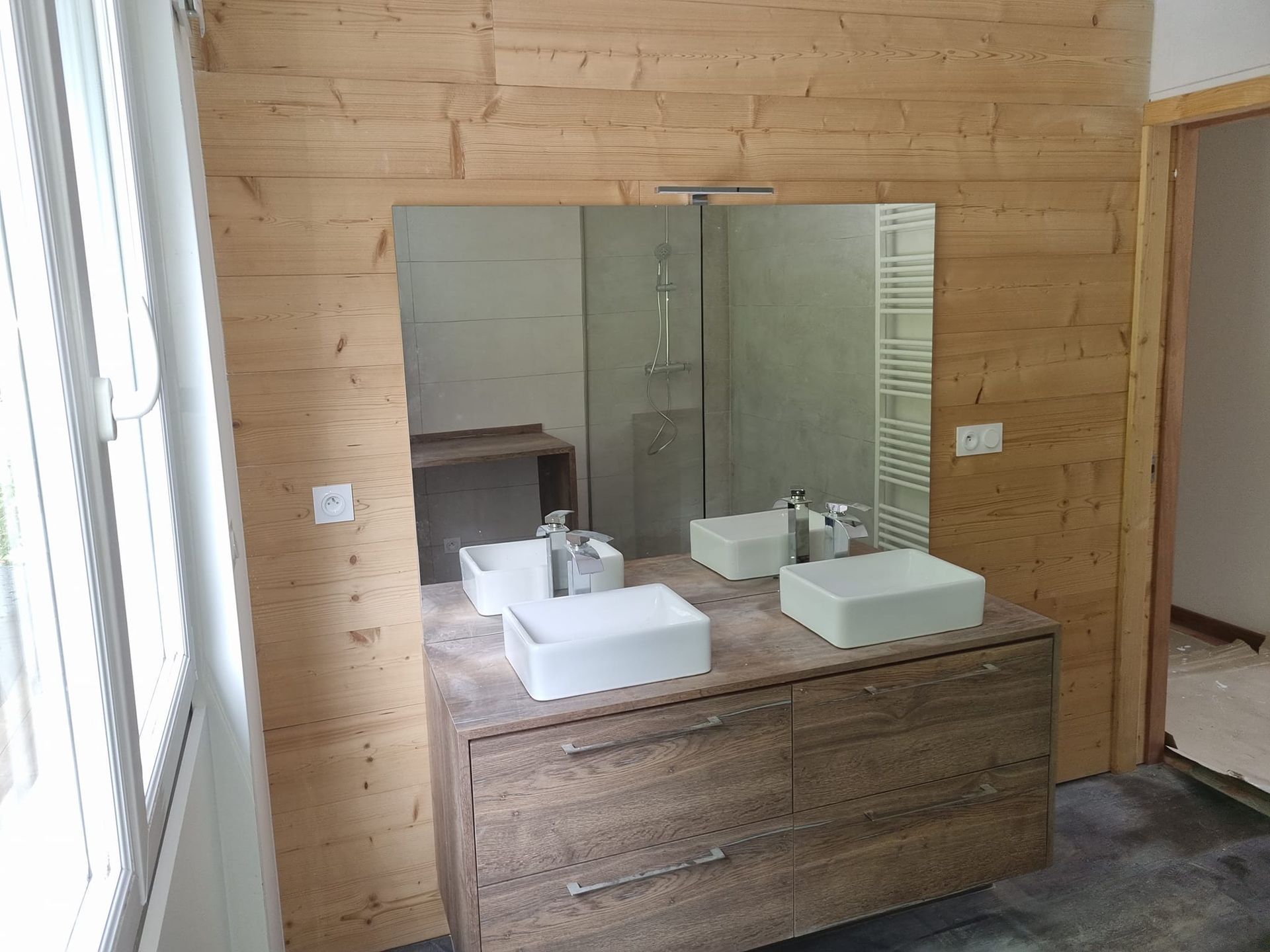 Meuble salle de bains double vasque