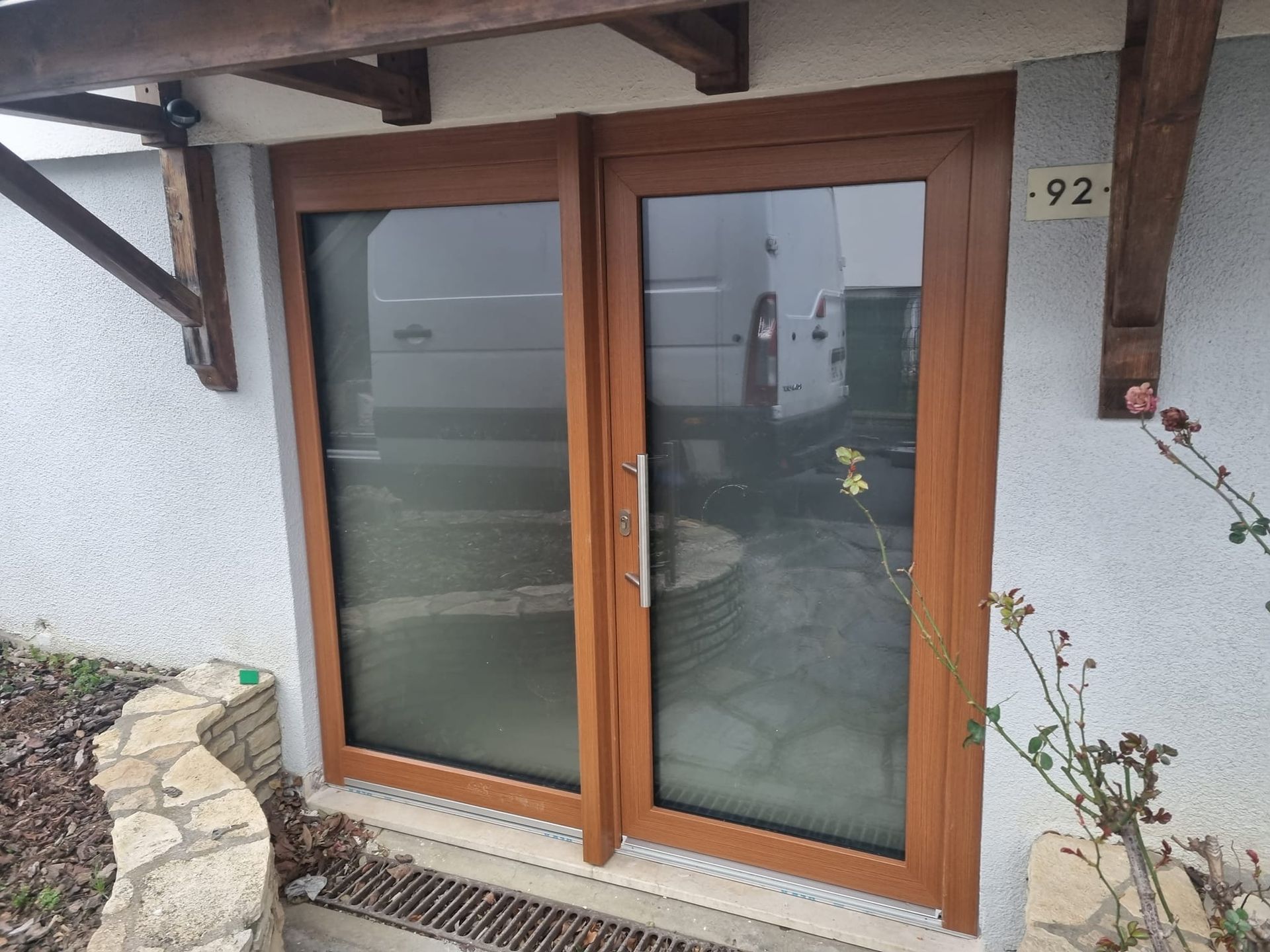 Menuiserie imitation bois