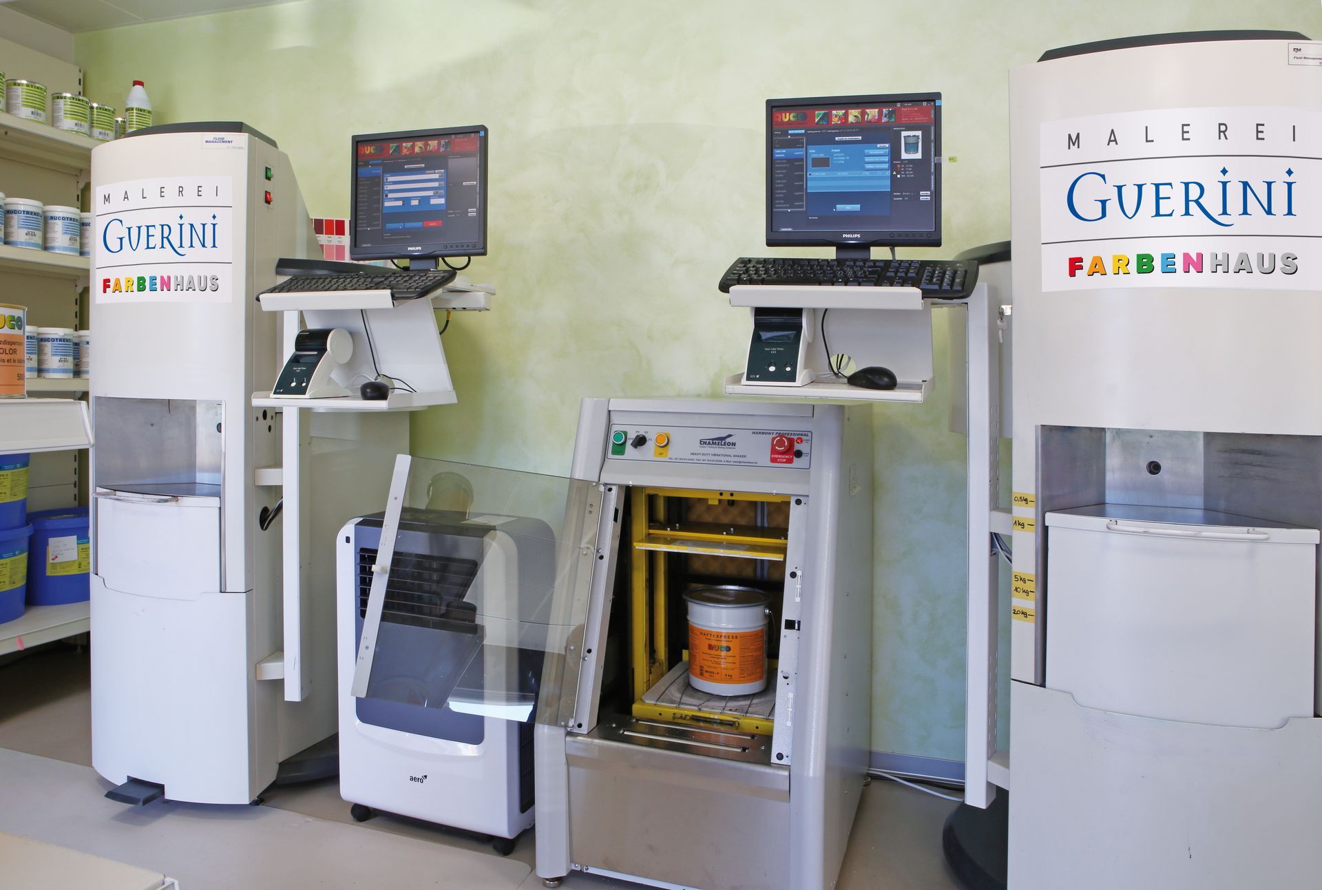 Mischanlage - Malerei & Farbenhaus Guerini GmbH in Goldach