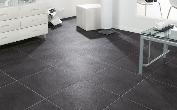 Carrelage 60x60 gris anthracite