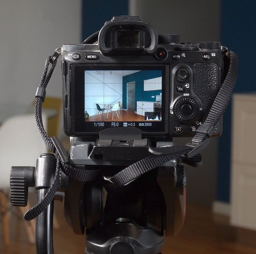 Gros plan sur appareil photo numérique