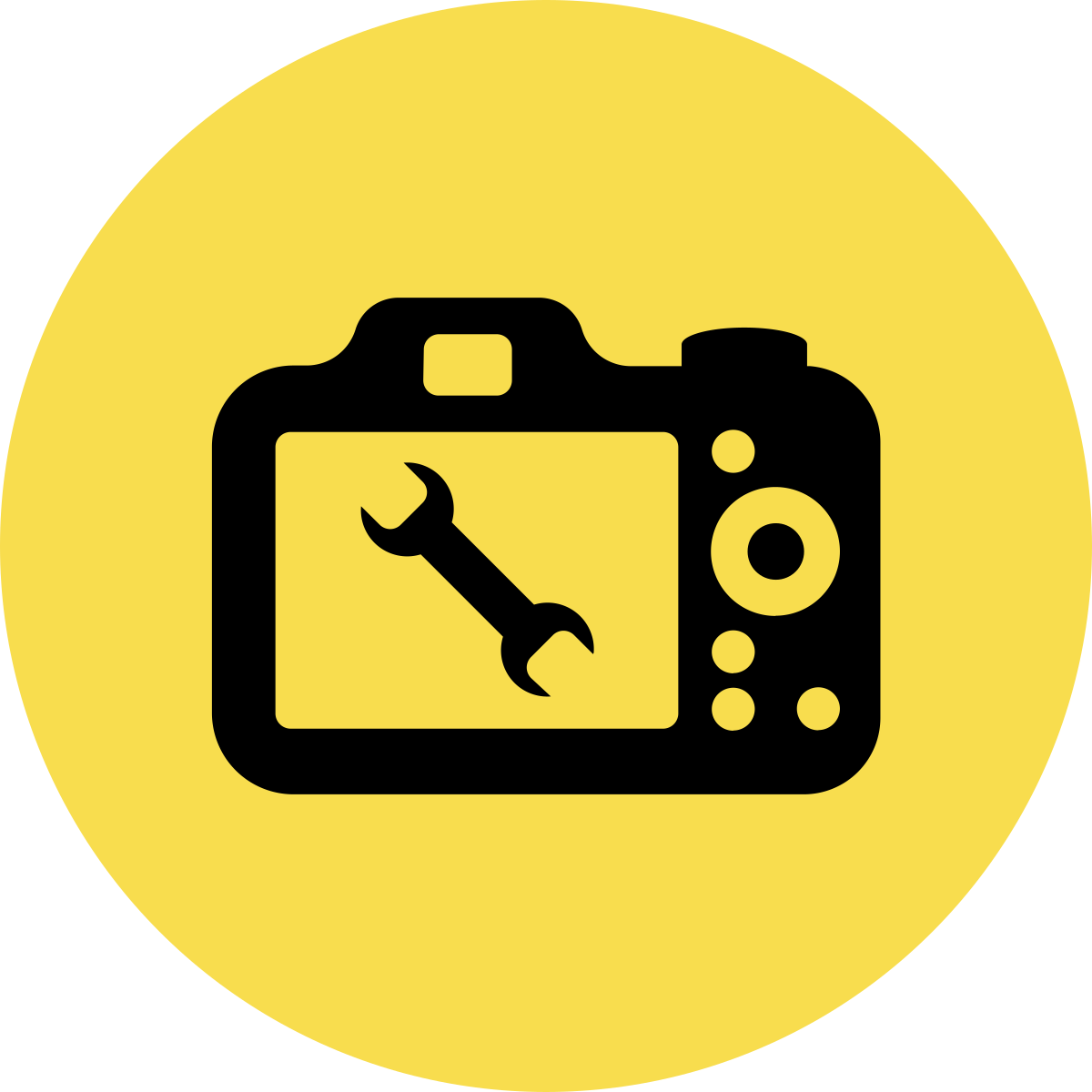 Appareil photo, écran LCD, clé de réparation