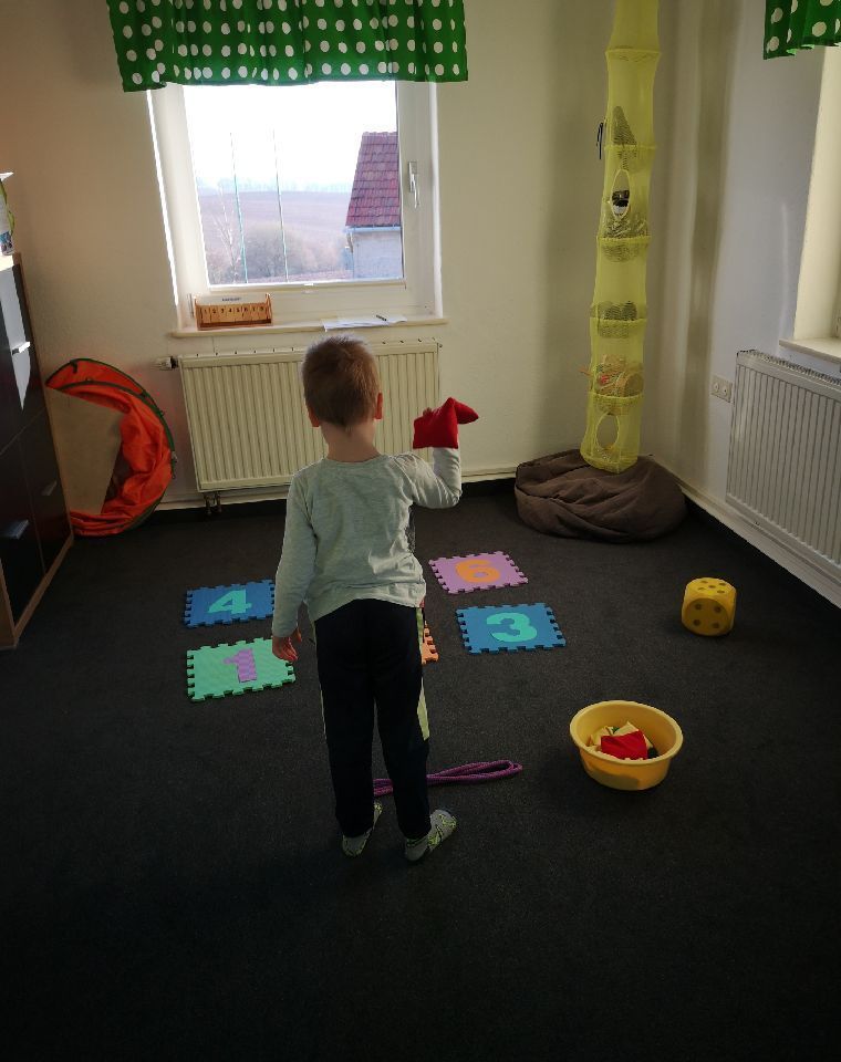 Räumlichkeiten der Praxis für Ergotherapie und Legasthenie