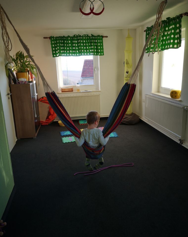 Räumlichkeiten der Praxis für Ergotherapie und Legasthenie