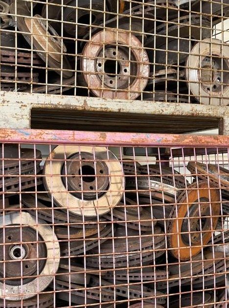 entsorgtes Metall bei Dennis Reinhardt DeRo Schrott & Metall Abholung