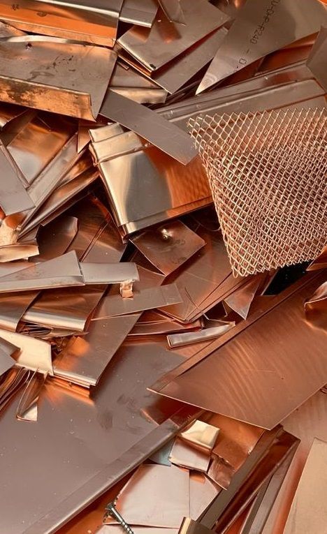 entsorgte Metallabfälle bei Dennis Reinhardt DeRo Schrott & Metall Abholung