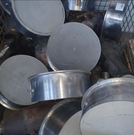 entsorgte Metallabfälle bei Dennis Reinhardt DeRo Schrott & Metall Abholung