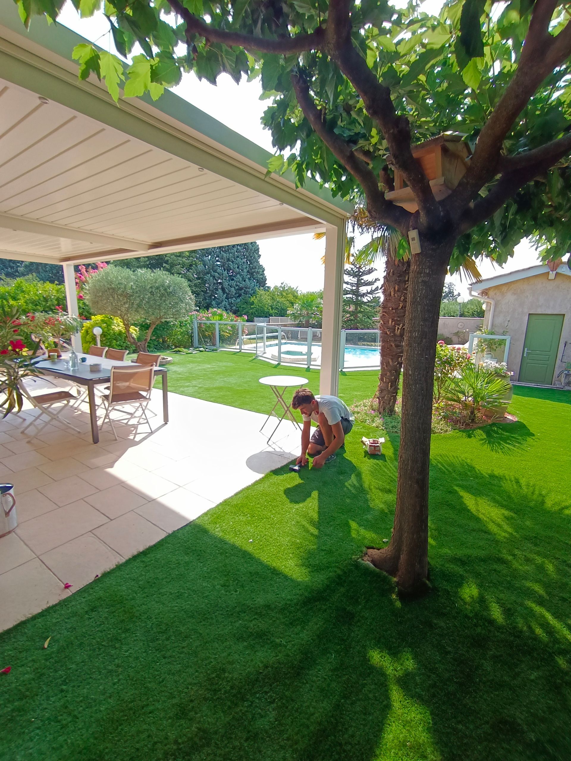 Création de terrasse en pierre