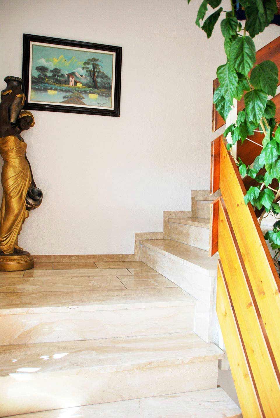 Treppenaufgang des Hotels