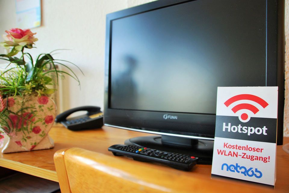 Fernseher, Telefon und WIFI