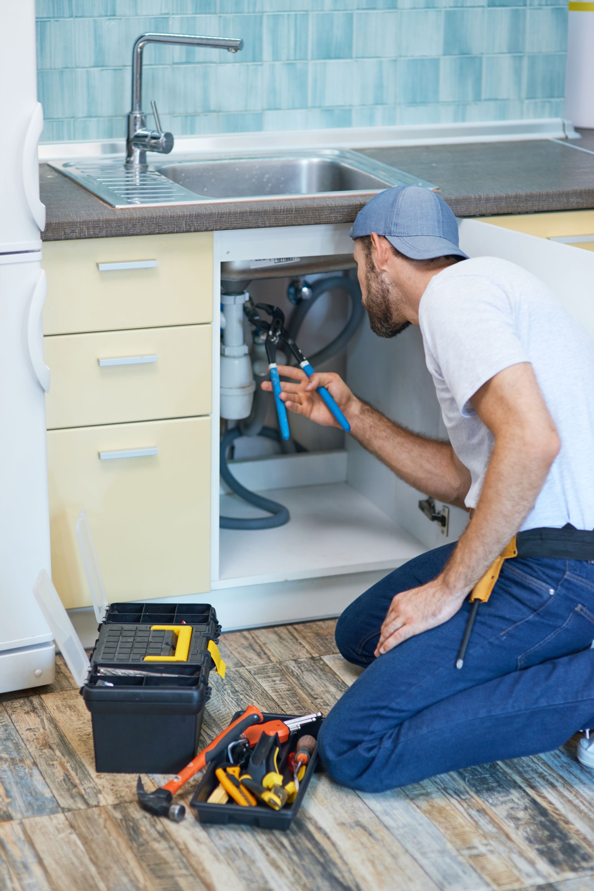 Dépannage de plomberie.