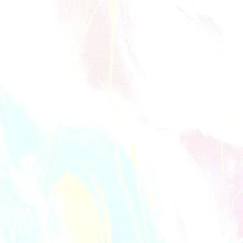 Un fondo blanco con un arcoíris de colores sobre él.