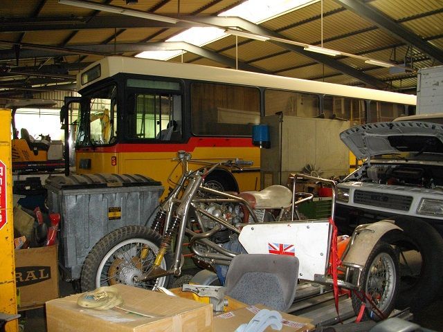 Reparaturhalle - Kobelt Nutzfahrzeuge AG - Marbach SG