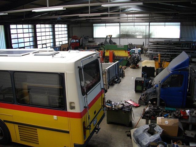 Reparaturhalle - Kobelt Nutzfahrzeuge AG - Marbach SG