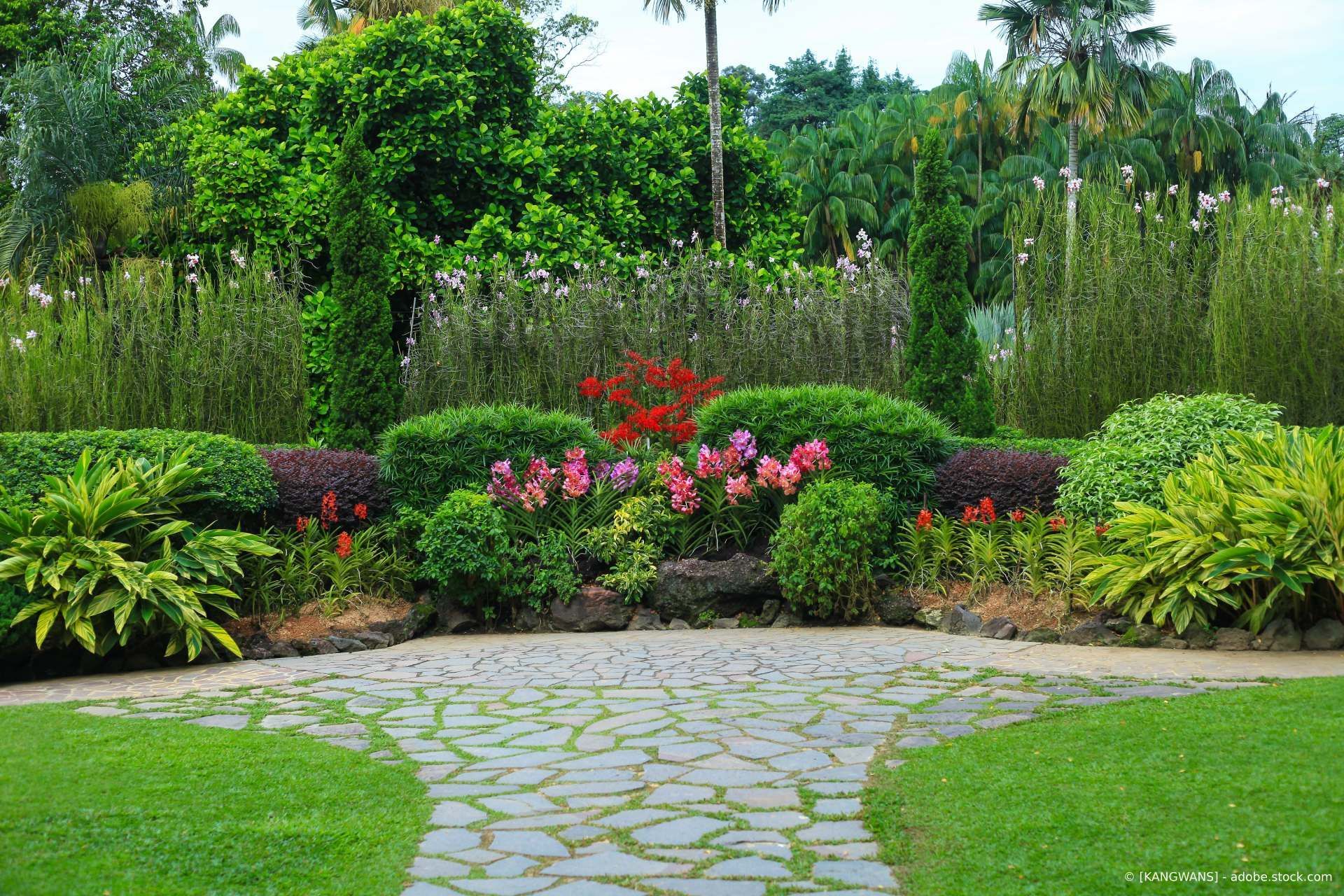 Gepflegter Garten